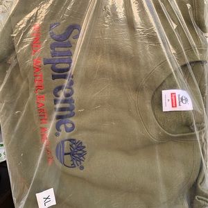 Supreme X Timberland Crew Neck Sweatshirt- Sz XL-